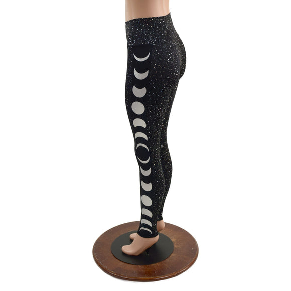Moon Phases Leggings - Coquetry Clothing