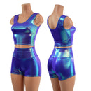 MoonBeam High Waist Shorts OR Top READY to SHIP - Coquetry Clothing