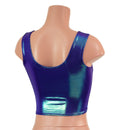 Moonstone Laceup Crop Tank - Coquetry Clothing