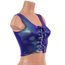 Moonstone Laceup Crop Tank - Coquetry Clothing