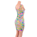 Neon Flux UV Glow Tank Dress - Coquetry Clothing