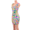 Neon Flux UV Glow Tank Dress - Coquetry Clothing