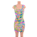 Neon Flux UV Glow Tank Dress - Coquetry Clothing