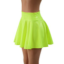 Neon Yellow Highlighter 15" Rave Skirt READY to SHIP - Coquetry Clothing