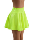 Neon Yellow Highlighter 15" Rave Skirt READY to SHIP - Coquetry Clothing