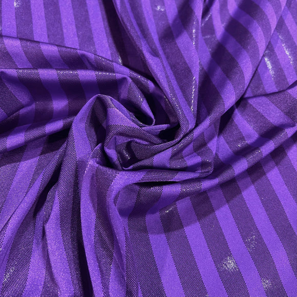 Nevermore Stripes Spandex Fabric - Coquetry Clothing