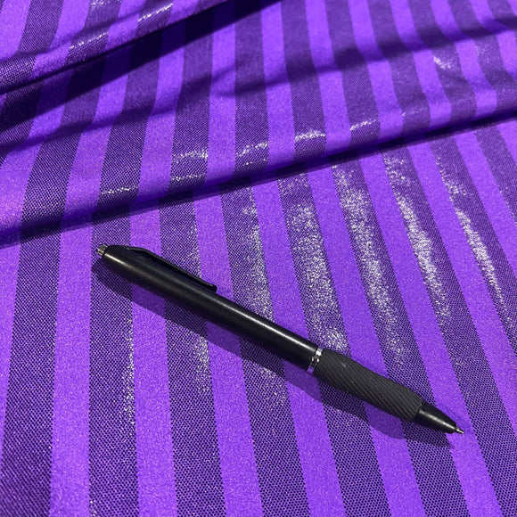 Nevermore Stripes Spandex Fabric - Coquetry Clothing
