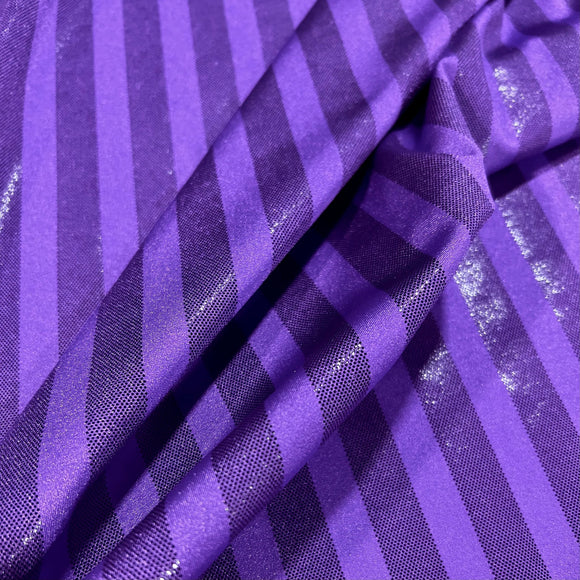 Nevermore Stripes Spandex Fabric - Coquetry Clothing