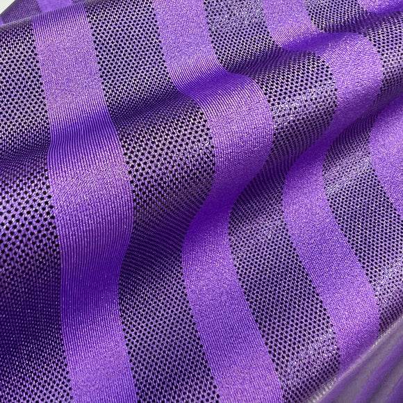Nevermore Stripes Spandex Fabric - Coquetry Clothing