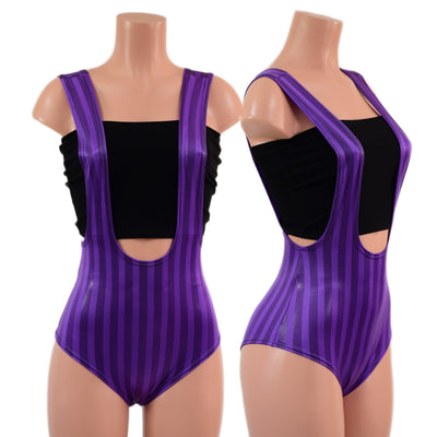Nevermore Stripes Suspender Romper (Top sold separately) - Coquetry Clothing