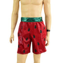 Mens Watermelon Basketball Shorts with Pockets - Coquetry Clothing