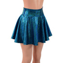 Ocean Sparkle Circle Cut Mini Skirt - Coquetry Clothing