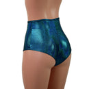 Ocean Sparkle High Waist Siren Shorts - Coquetry Clothing