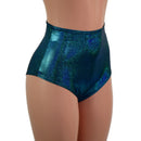 Ocean Sparkle High Waist Siren Shorts - Coquetry Clothing