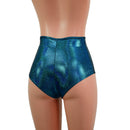 Ocean Sparkle High Waist Siren Shorts - Coquetry Clothing