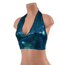 Ocean Sparkle Tie Back Halter Top - Coquetry Clothing