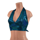 Ocean Sparkle Tie Back Halter Top - Coquetry Clothing