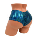 Ocean Sparkle Ultra Cheeky Booty Shorts - Coquetry Clothing