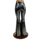 Oil Slick High Waist Solar Flares - Coquetry Clothing