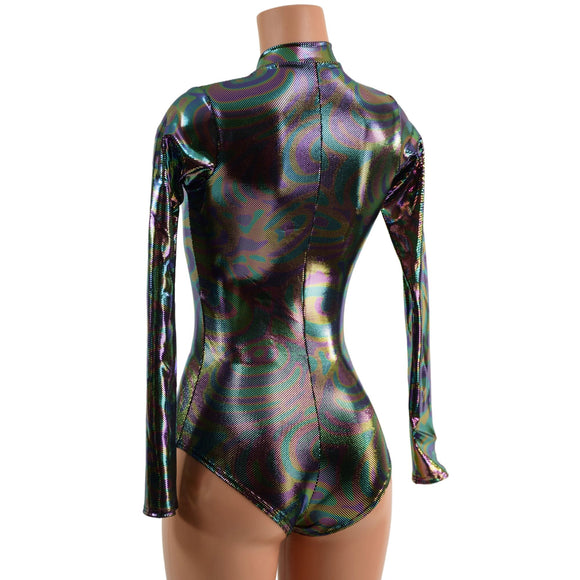 Oil Slick Stella Romper - Coquetry Clothing
