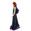 Open Front, Sleeveless Breakaway Gown with Reaper Hood - Coquetry Clothing