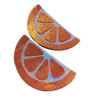 Orange Wedge Pasties - Coquetry Clothing