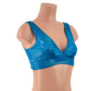 Peacock Holographic Starlette Bralette - Coquetry Clothing