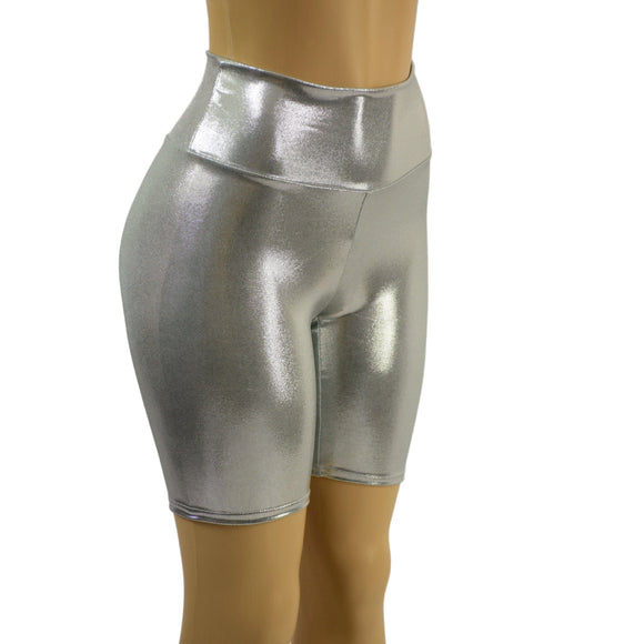 Platinum Bike Shorts - Coquetry Clothing