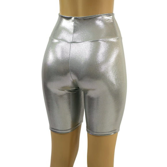 Platinum Bike Shorts - Coquetry Clothing