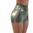 Platinum High Waist Shorts - Coquetry Clothing