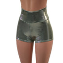 Platinum High Waist Shorts - Coquetry Clothing