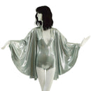 Platinum Metallic Stretch Fabric - Coquetry Clothing