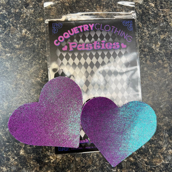 Plumeria Heart Pasties - Coquetry Clothing