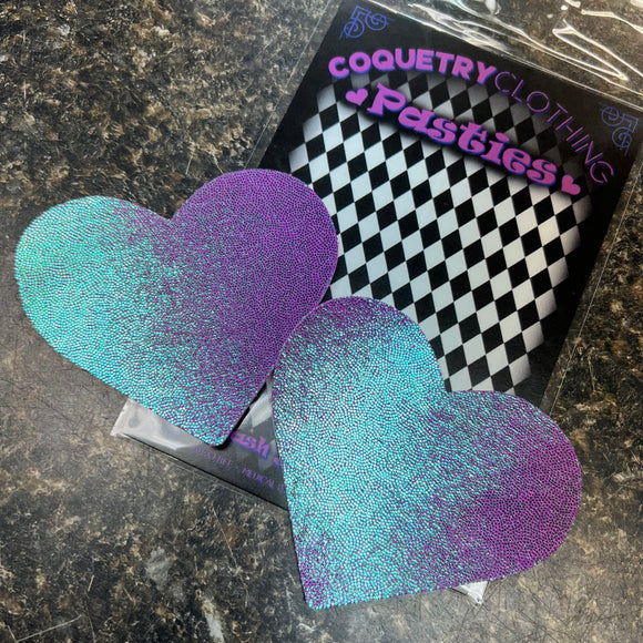 Plumeria Heart Pasties - Coquetry Clothing