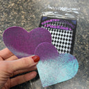 Plumeria Heart Pasties - Coquetry Clothing