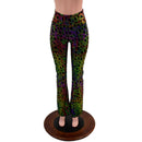 Poisonous Print High Waist Boot Cut Leggings - Coquetry Clothing