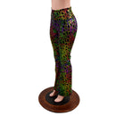 Poisonous Print High Waist Boot Cut Leggings - Coquetry Clothing