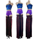 Primeval Red Stilt Covers - Coquetry Clothing