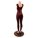 Primeval Red Tank Style Catsuit - Coquetry Clothing