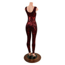Primeval Red Tank Style Catsuit - Coquetry Clothing