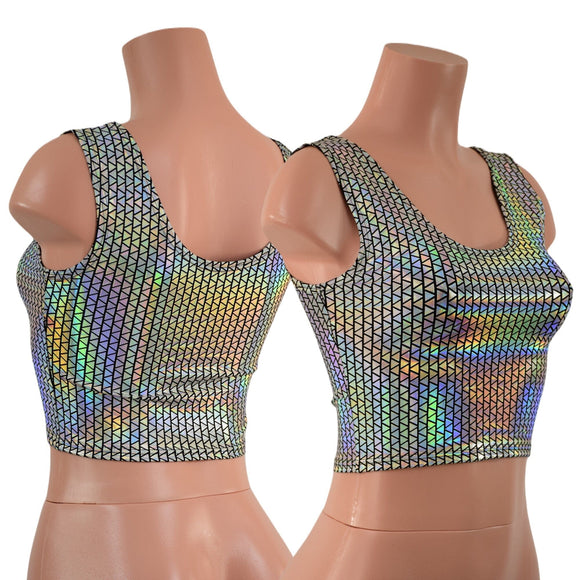 Prism Crop Tank READY to SHIP - Coquetry Clothing