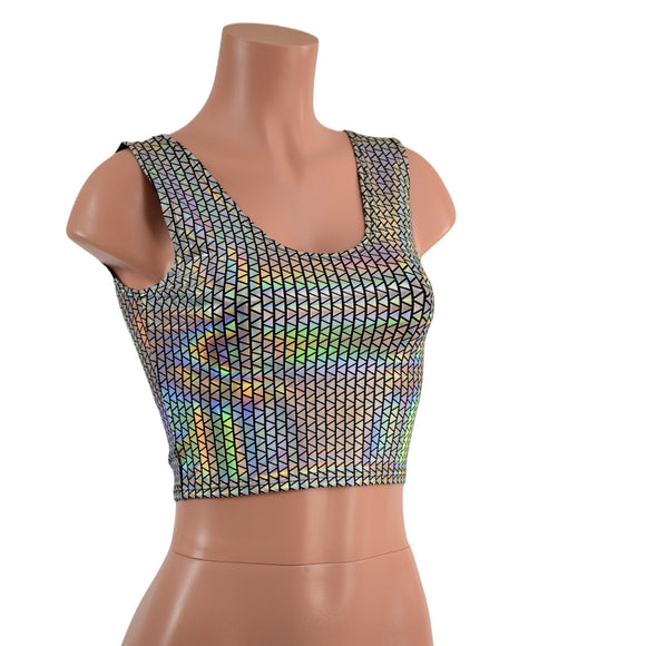 Prism Crop Tank READY to SHIP - Coquetry Clothing