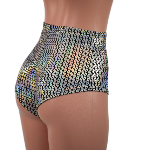 Prism High Waist Siren Shorts - Coquetry Clothing