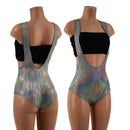 Prism Holographic Suspender Romper (Top sold separately) - Coquetry Clothing