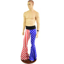 Mens Stars and Stripes Bell Bottom Flares - 4