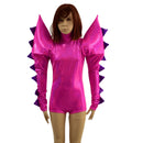 Childrens Spiked Mega Sharp Shoulder Romper - Coquetry Clothing