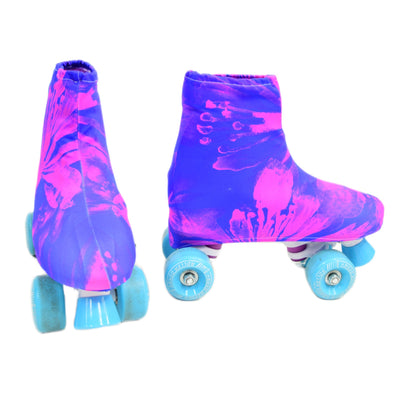 Radiant Rainforest Childrens Roller Skate Boot Covers - Coquetry Clothing
