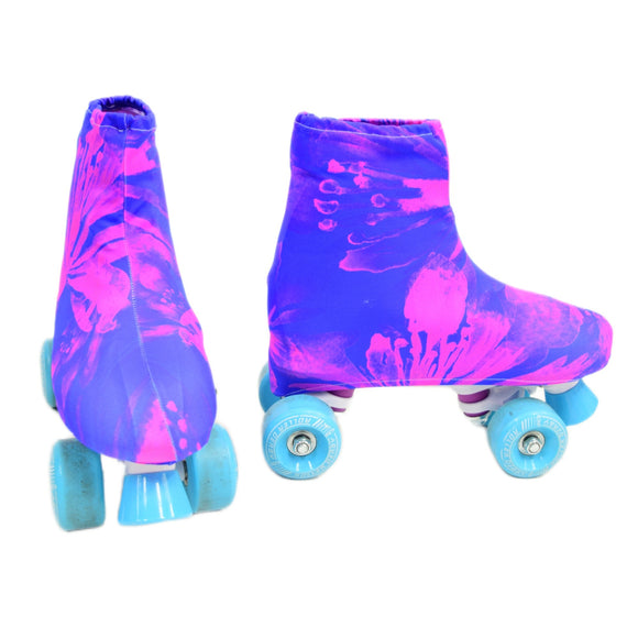 Radiant Rainforest Childrens Roller Skate Boot Covers - Coquetry Clothing