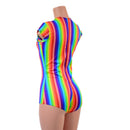 Rainbow Striped Romper - Coquetry Clothing