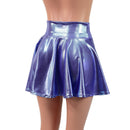 READY to SHIP 15" Lavender Ice Circle Cut Mini Skirt - Coquetry Clothing